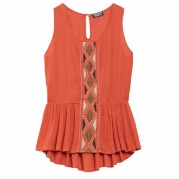 Papermoon Tops - Papermoon for Stitch Fix Hitomi Peplum Top